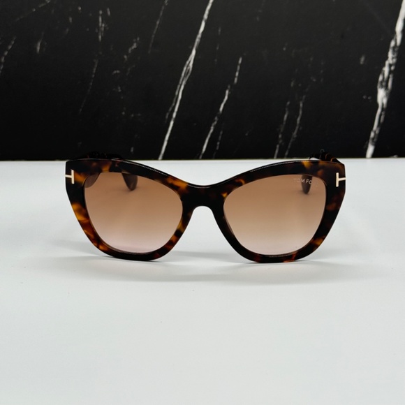 NEW TOM FORD FT0940/S 55F WOMEN CAT EYE SUNGLASSES TOM FORD CARA TF940 BROWN main image 4